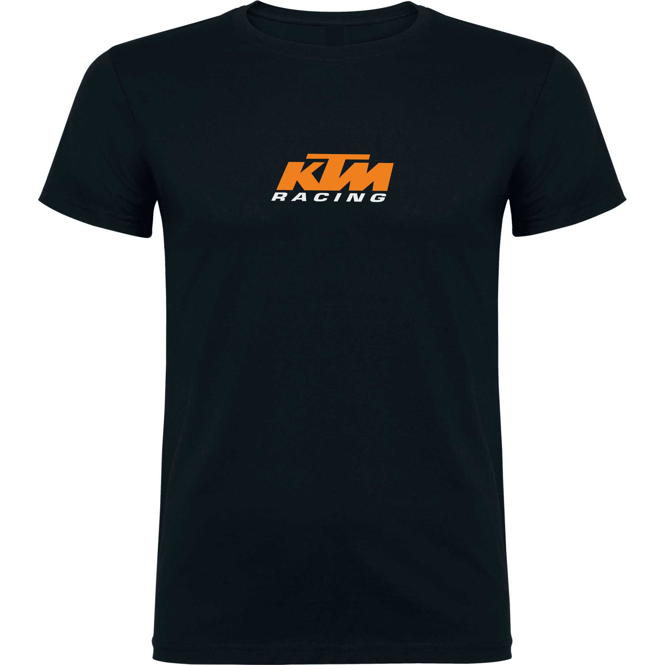 camiseta negra ktm racing