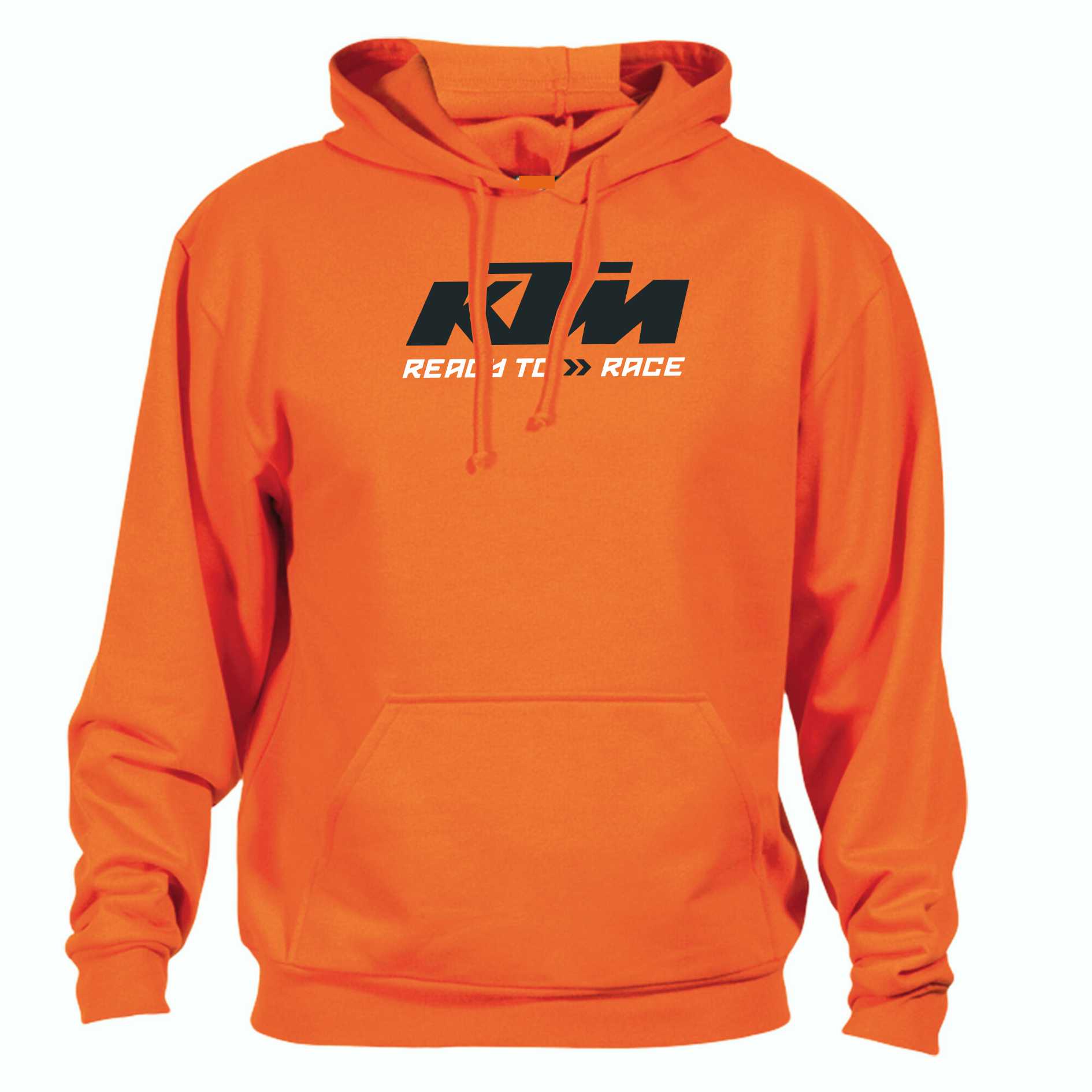 Sudadera Con Capucha KTM 390 Para Moteros - Diseño Deportivo, Algodón, Talla Única