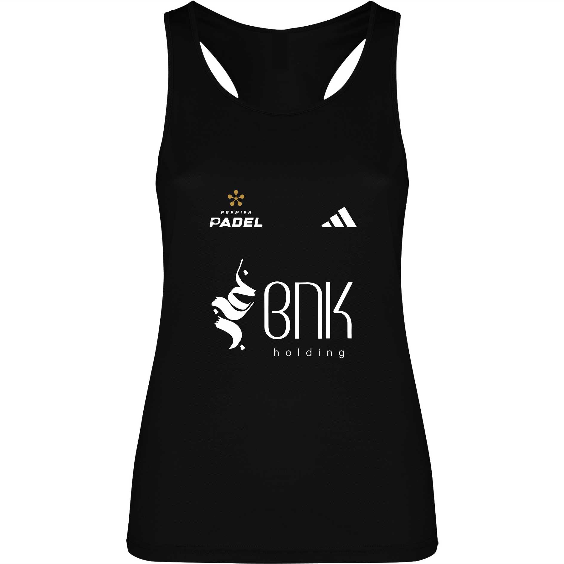 camiseta padel tirantes rosa Ari Sanchez frontal