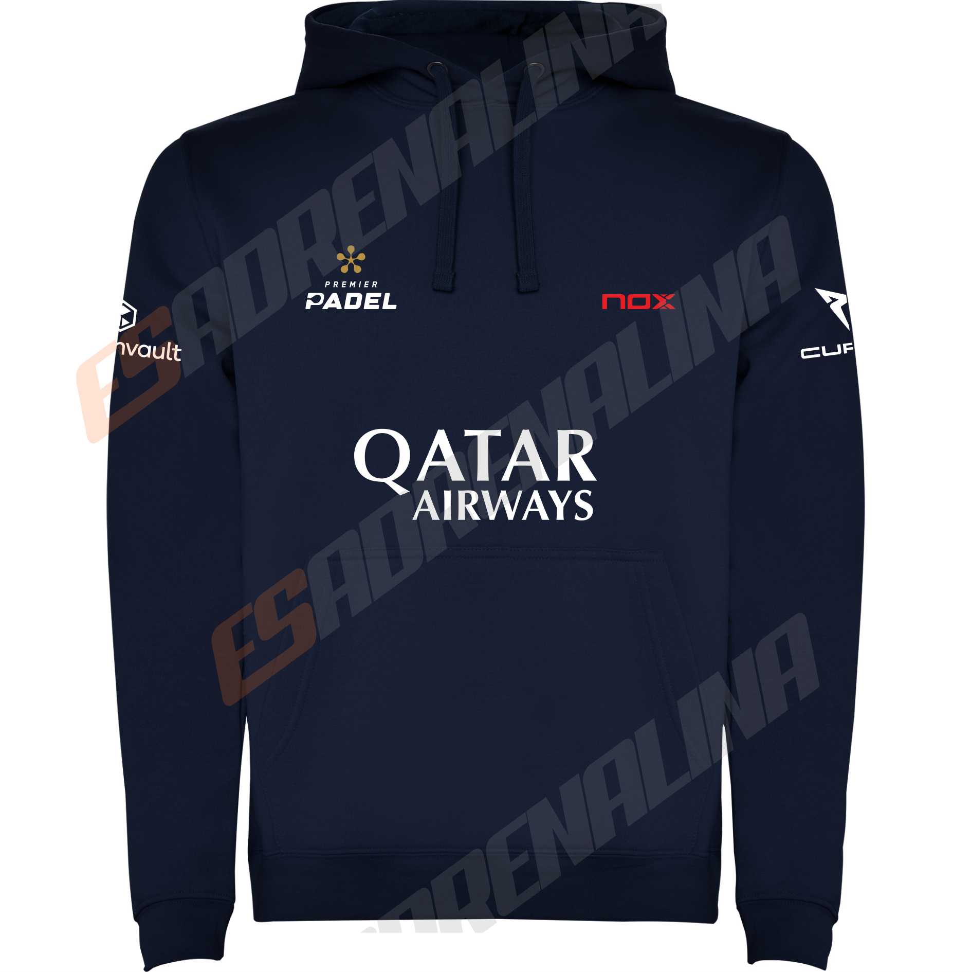 sudadera azul marino agustin tapia premier padel