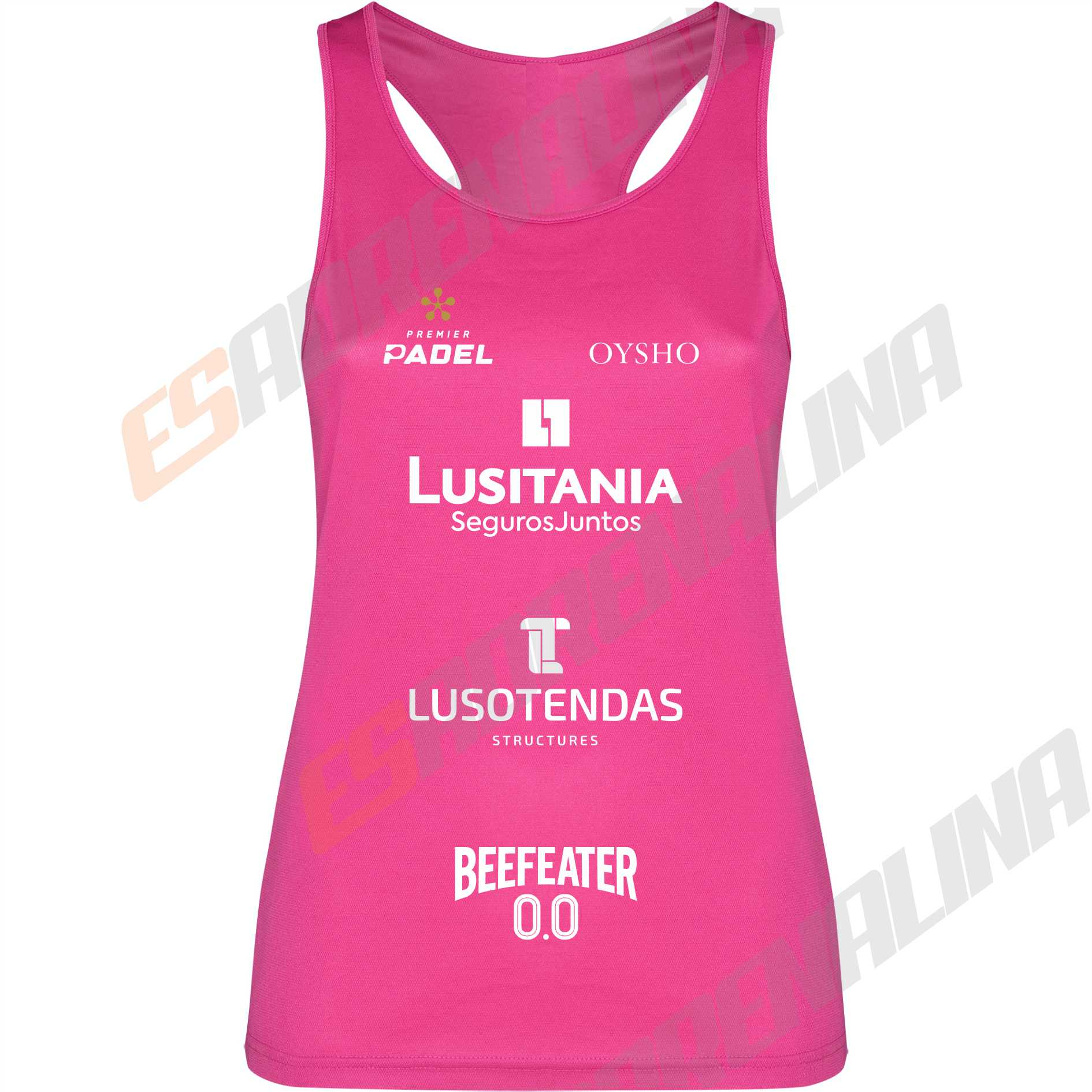 camiseta rosa sofia araujo