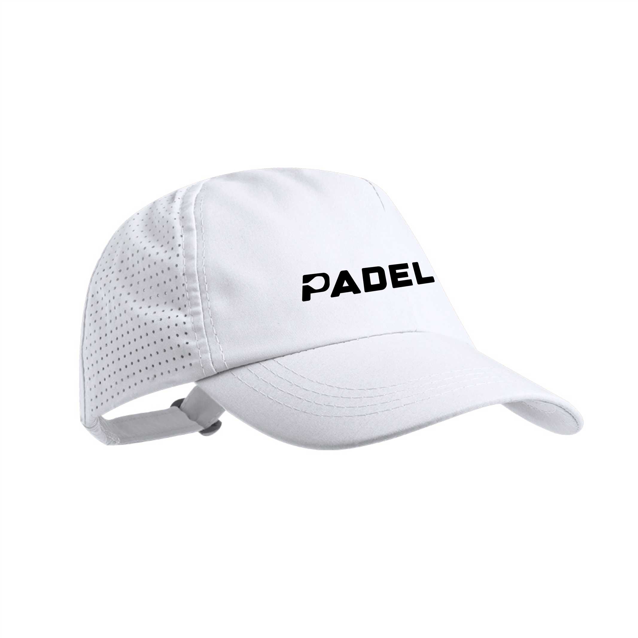 gorra blanca deportiva