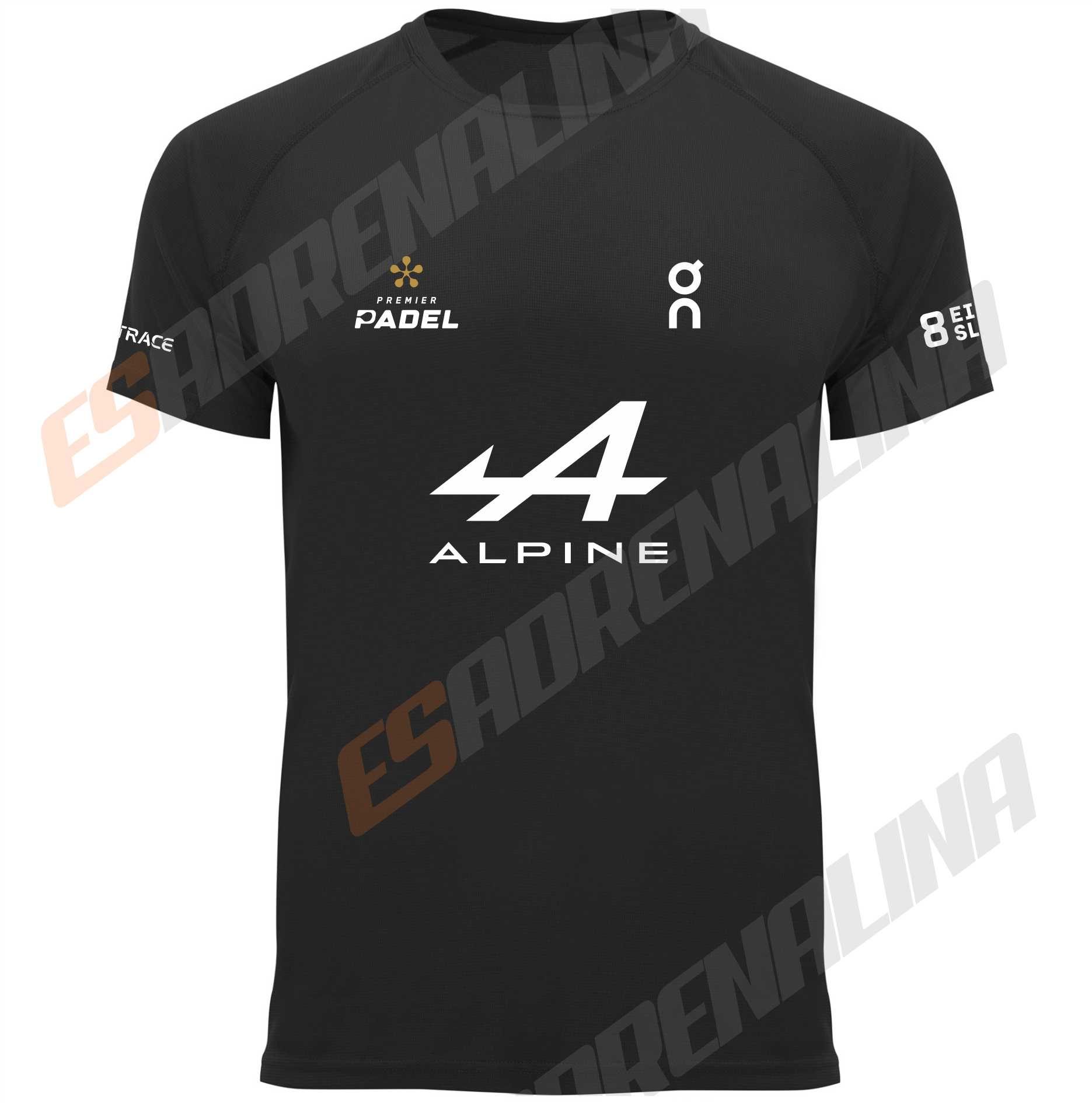 Camiseta negra padel Coello