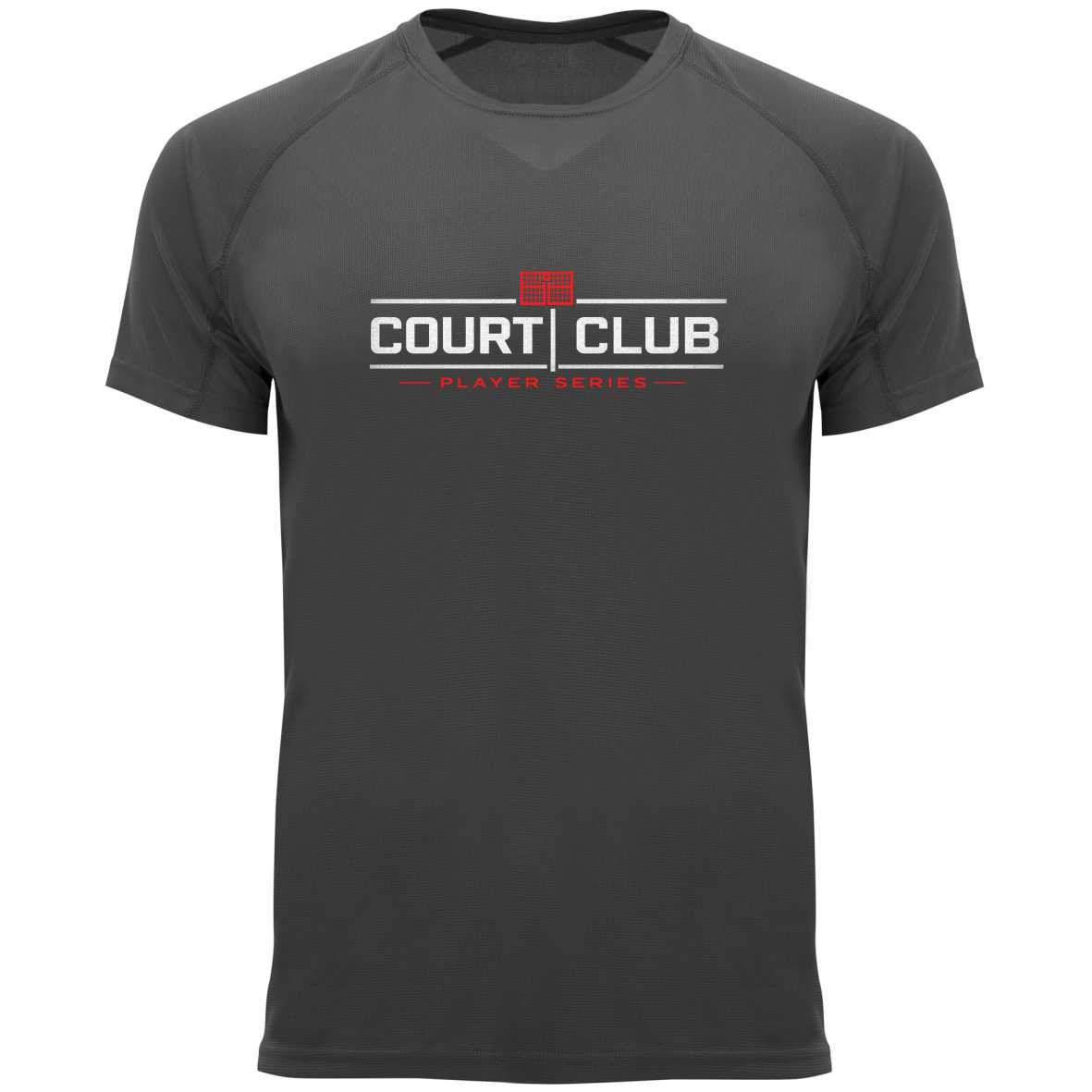 Camiseta de padel plomo court club