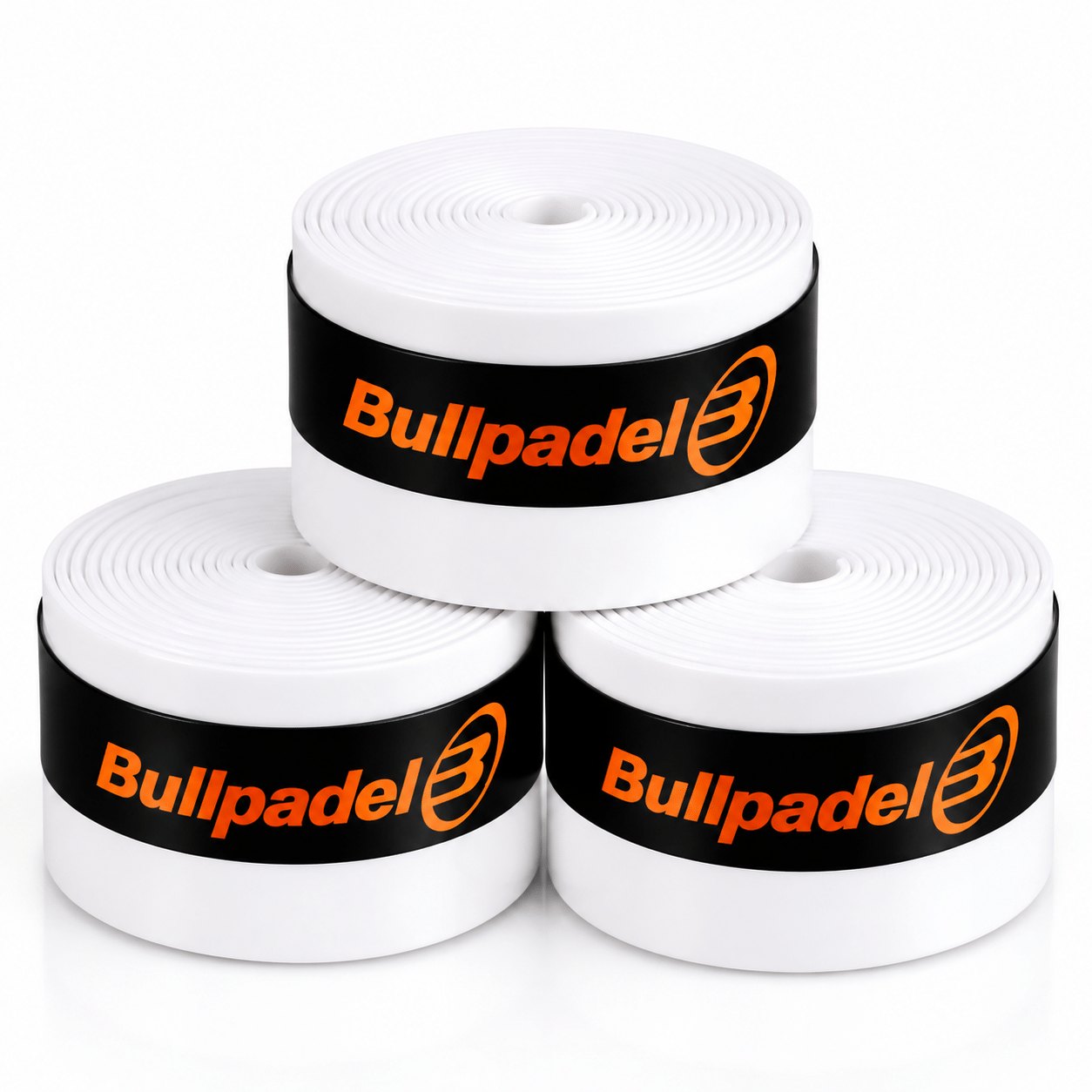 Overgrips Bullpadel pack 3 blancos