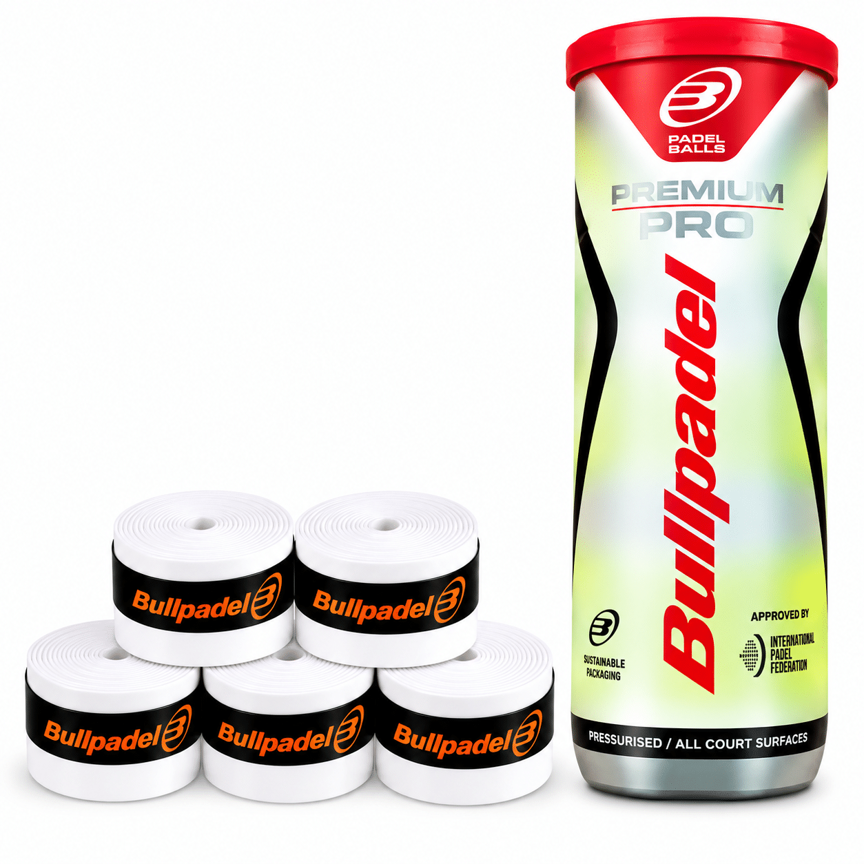 Pack bullpadel pelotas
