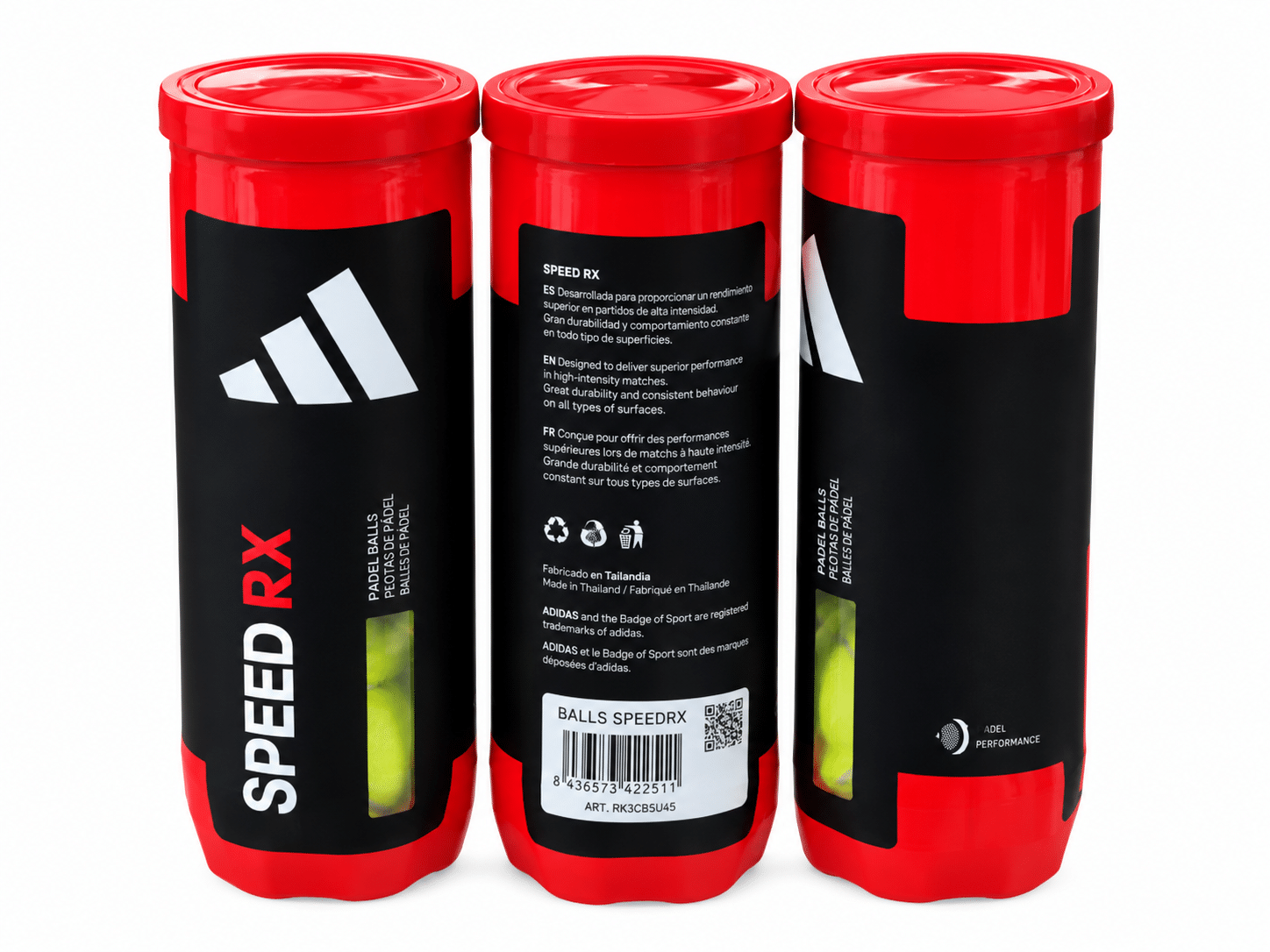 pac de 3 botes adidas