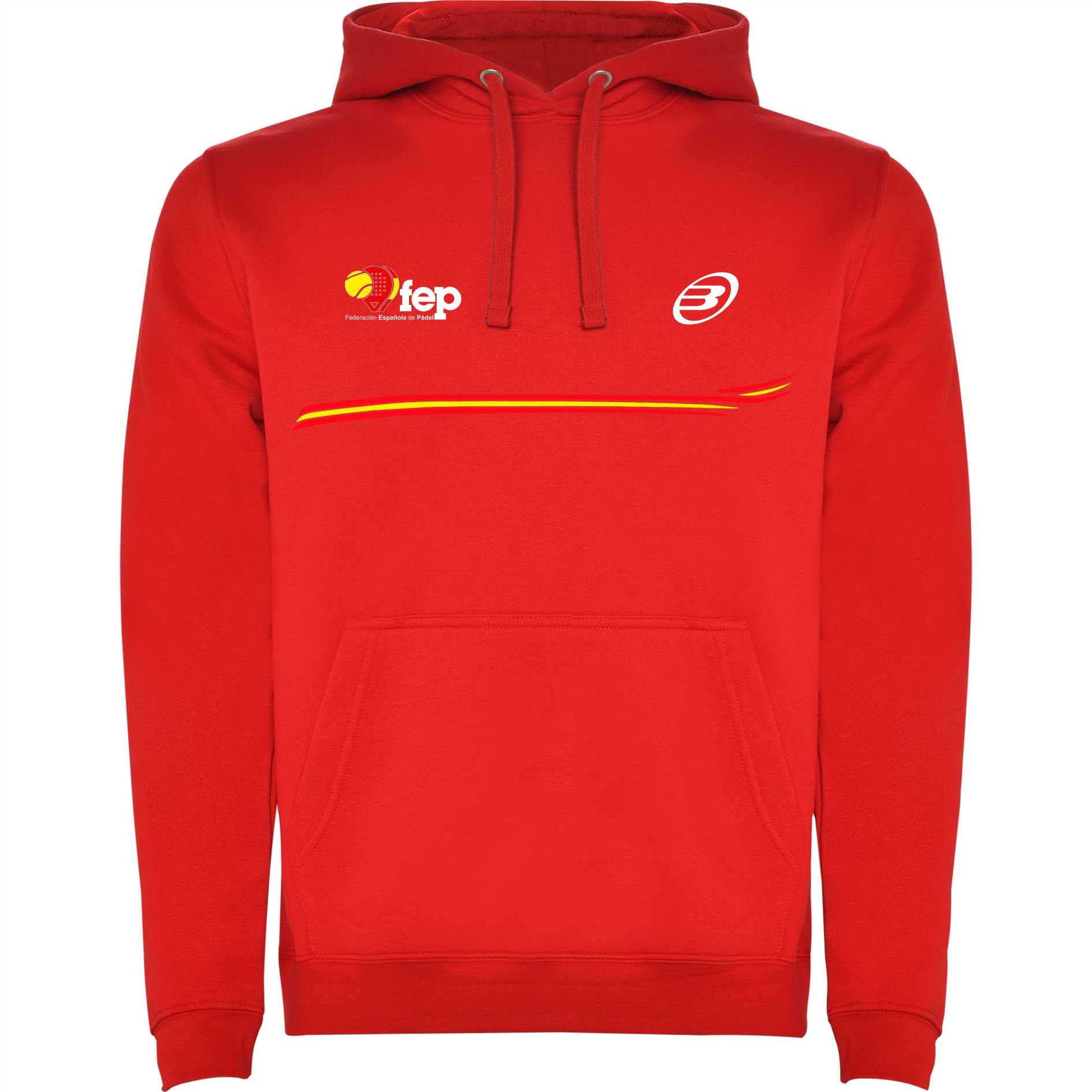 sudadera roja mundial 2026 delantera